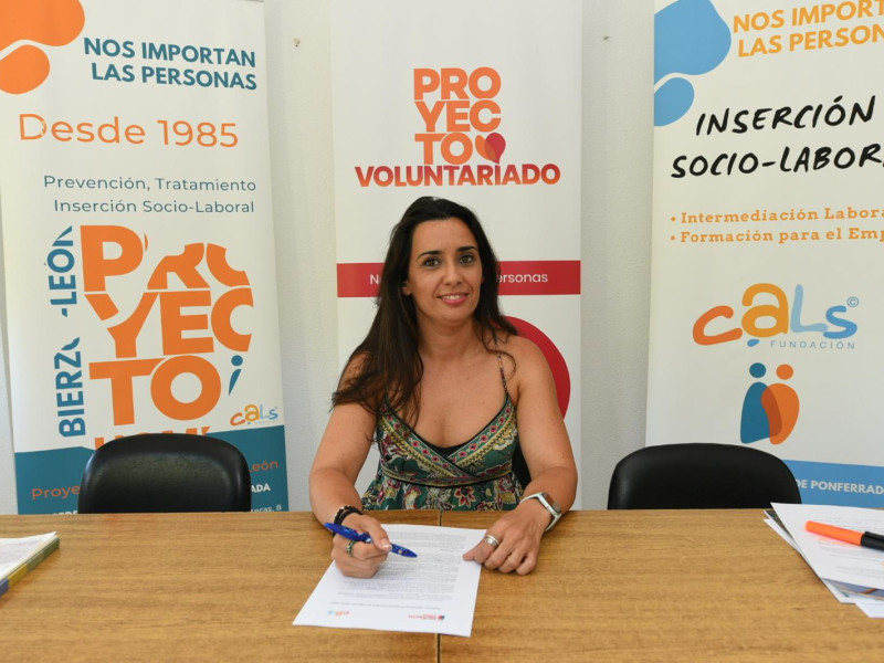Directora de Proyecto Hombre en la provincia de León, Tania Paz