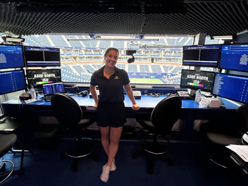 Ana Román Domínguez dirige la innovadora aplicación de datos en vivo del US Open