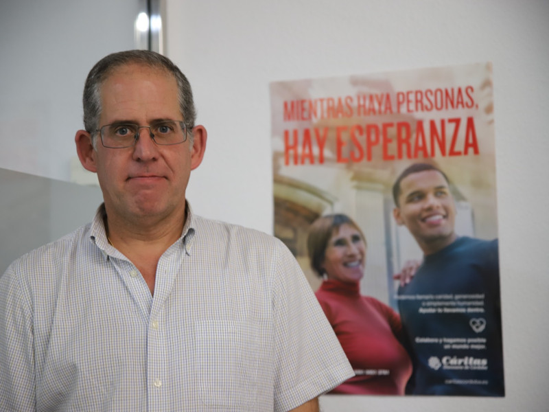 Darío Reina, director de Cáritas Córdoba