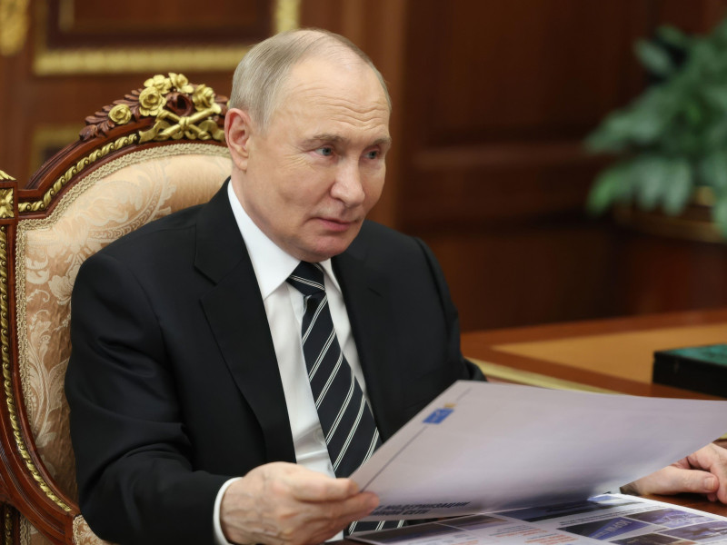 El presidente ruso, Vladimir Putin