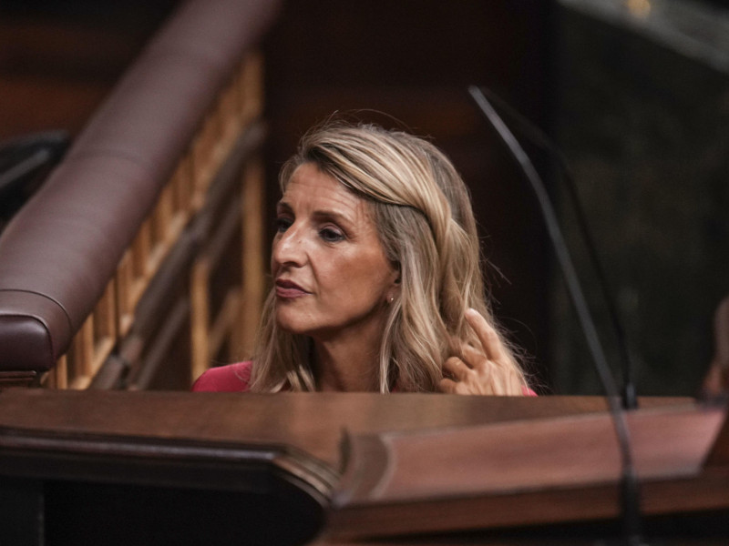 La vicepresidenta segunda y ministra de Trabajo y Economía Social, Yolanda Díaz