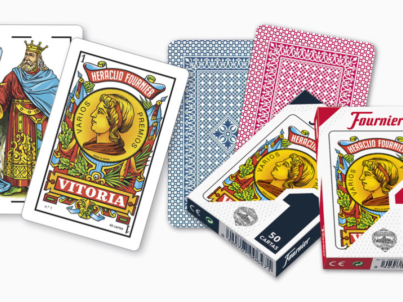 Baraja de cartas española.