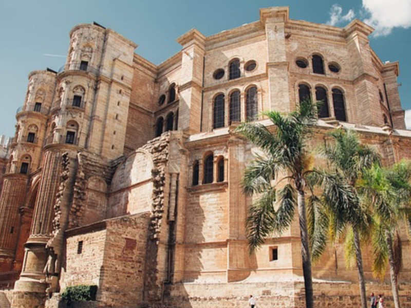 Vista de la Catedral de Málaga