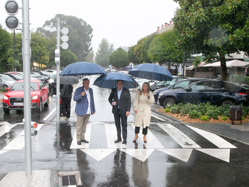 Percorrido pola avenida de Santa Cristina