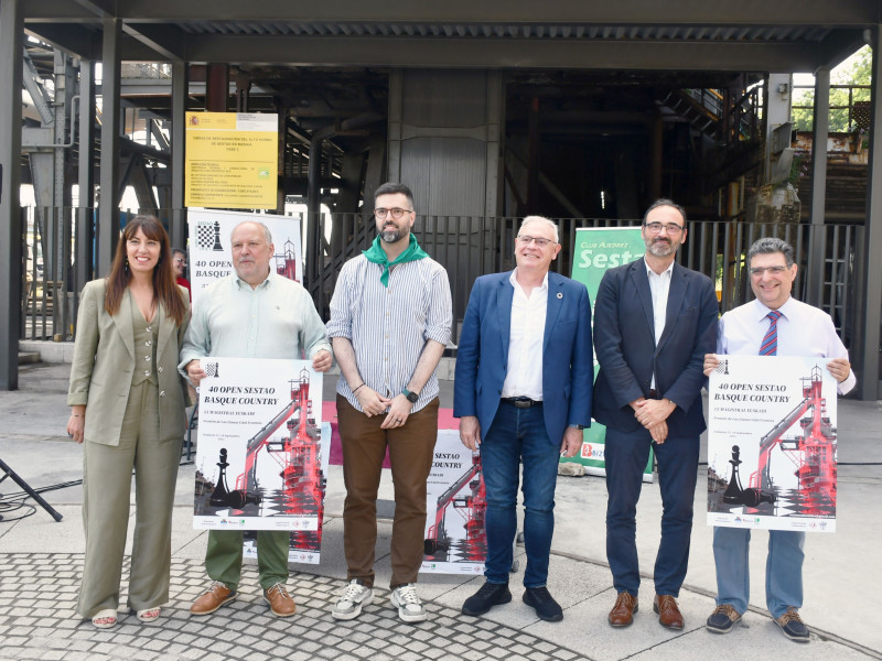 Presentación del Open Basque Country de Sestao.