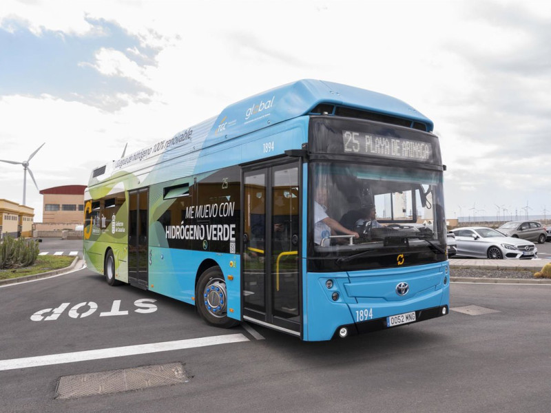 26/03/2024 Guagua de Global de hidrógeno verde que viajará por la isla de Gran CanariaPOLITICA ESPAÑA EUROPA ISLAS CANARIAS AUTONOMÍASCABILDO DE GRAN CANARIA