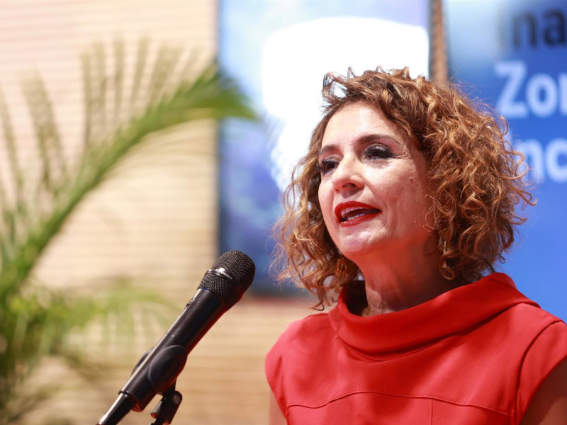 12/09/2025 La ministra de Hacienda, María Jesús Montero, en Cádiz este viernes.POLITICA ESPAÑA EUROPA ANDALUCÍAROCÍO RUZ/EUROPA PRESS