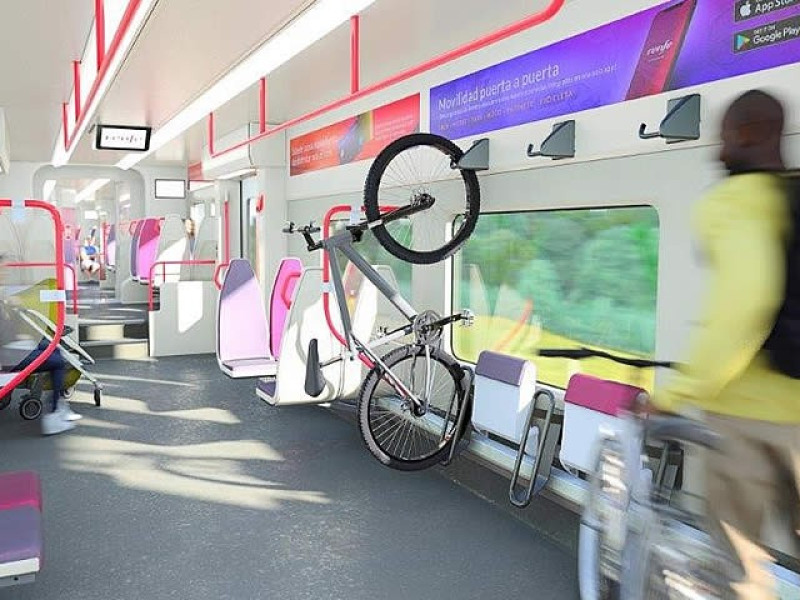 'Tren + Bici' para fomentar la movilidad sostenible