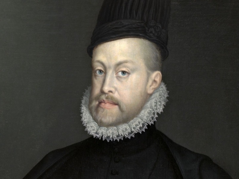 El Rey Felipe II retratado por Sofonisba Anguissola
