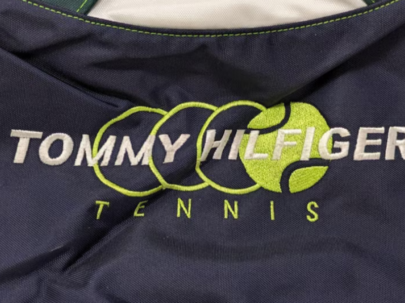Mochila deportiva vintage Tommy Hilfiger Spell Out