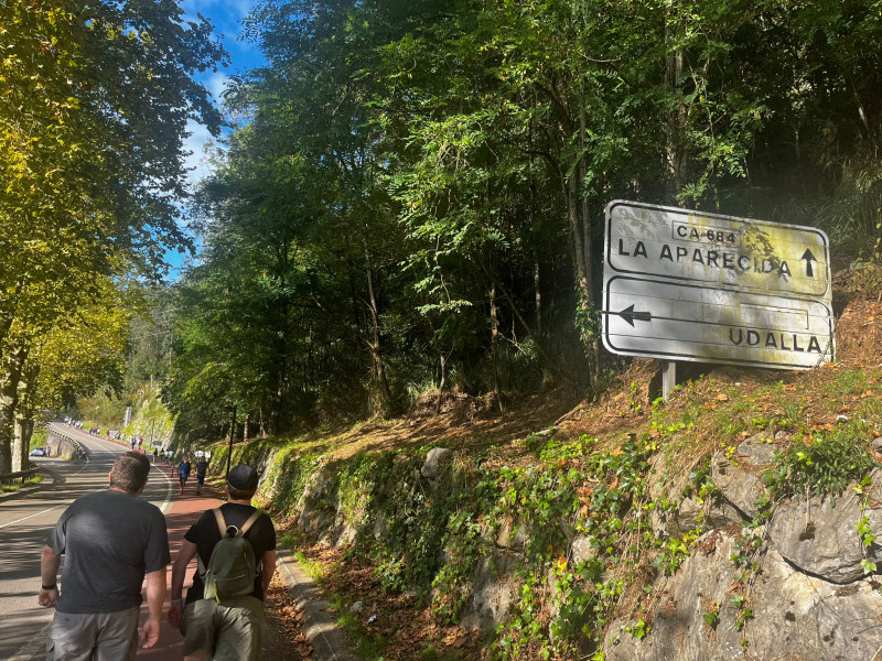 Imagen de la peregrinación