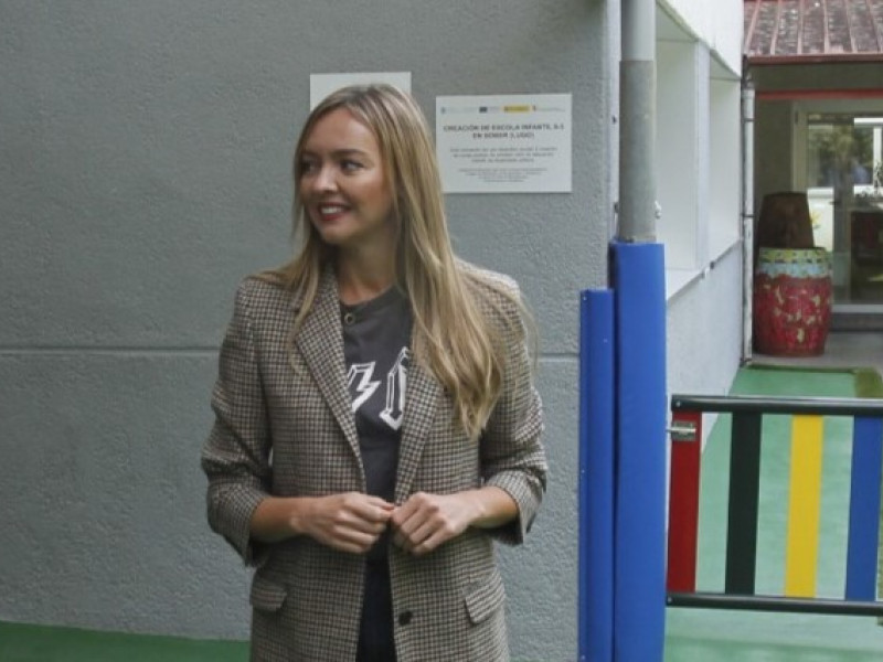 La ccnselleira Fabiola García realizó este sábado una visita institucional a varios municipios de la zona sur de Lugo