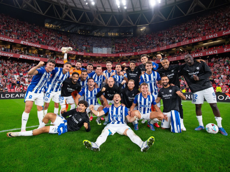 Deportivo Alavés en San Mamés