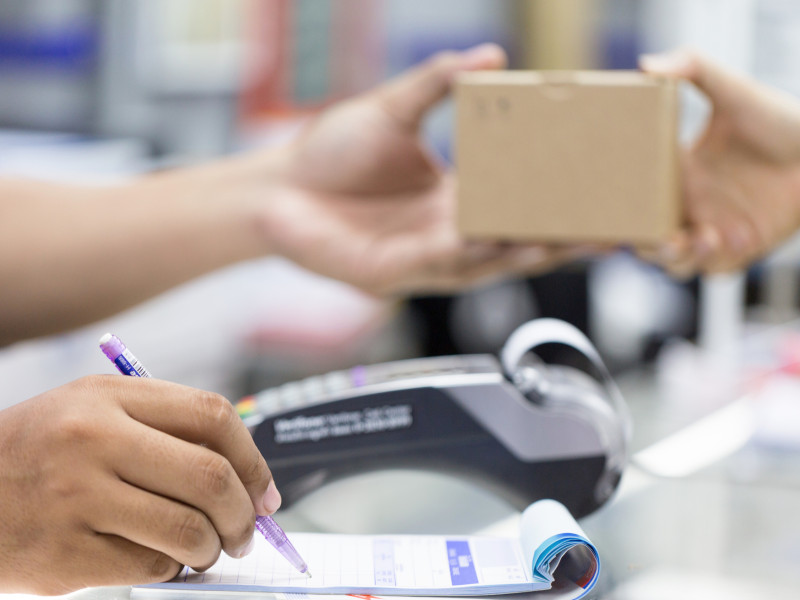 Imagen de archivo de un comercio