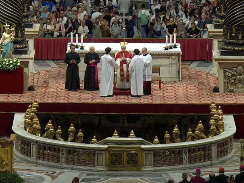 El Papa León XIV preside la vigilia de oración por le Jubileo de la consolación