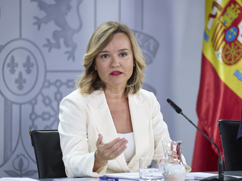 Pilar Alegría, ministra Portavoz