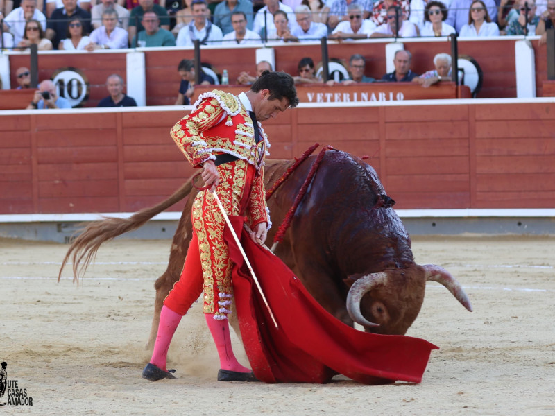 Daniel Luque, en Albacete