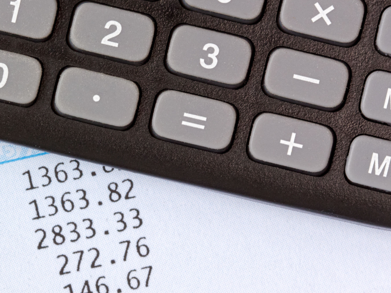 Calculadora sobre el estado de detalle de la nómina