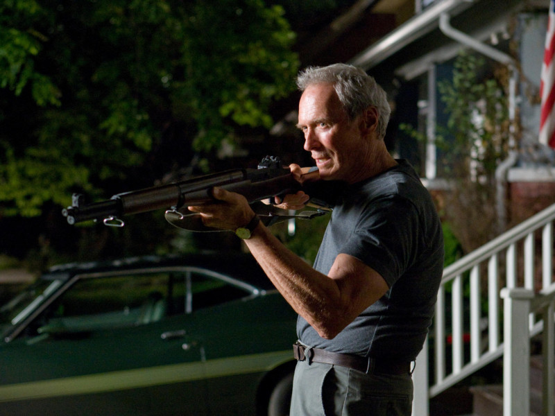 Clint Eastwood en una escena de Gran Torino