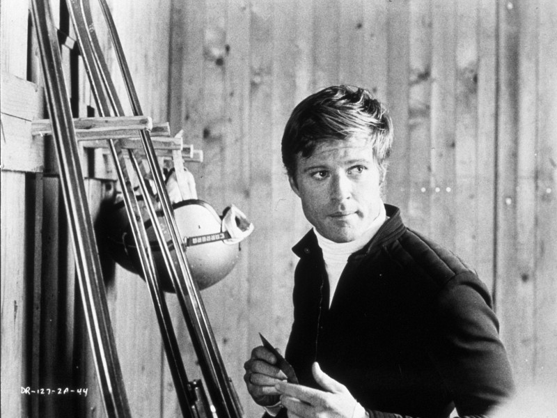 Robert Redford en 'Downhill Racer'