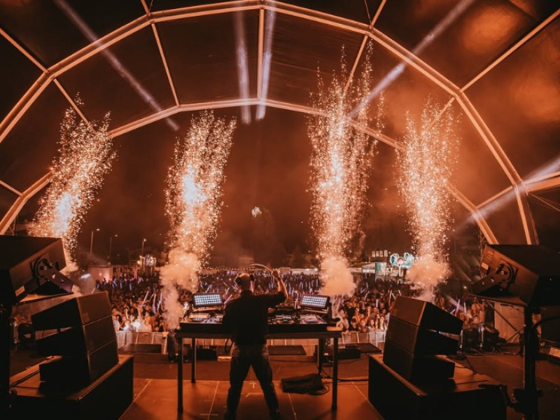 Imagen de uno de los conciertos del padre Guilherme