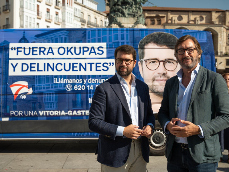 Iñaki García calvo junto a Iñaki Oyarzabal