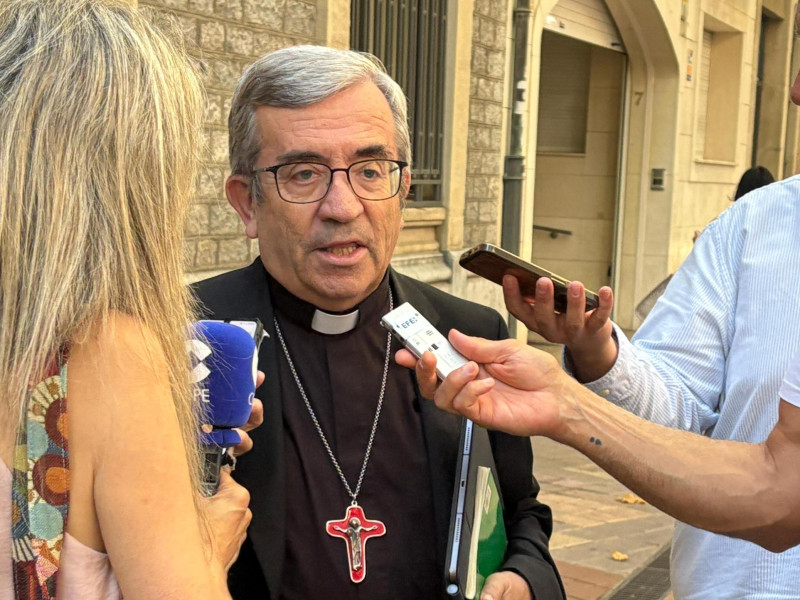 Momento previo al inicio de las Jornadas Pastorales en Vitoria