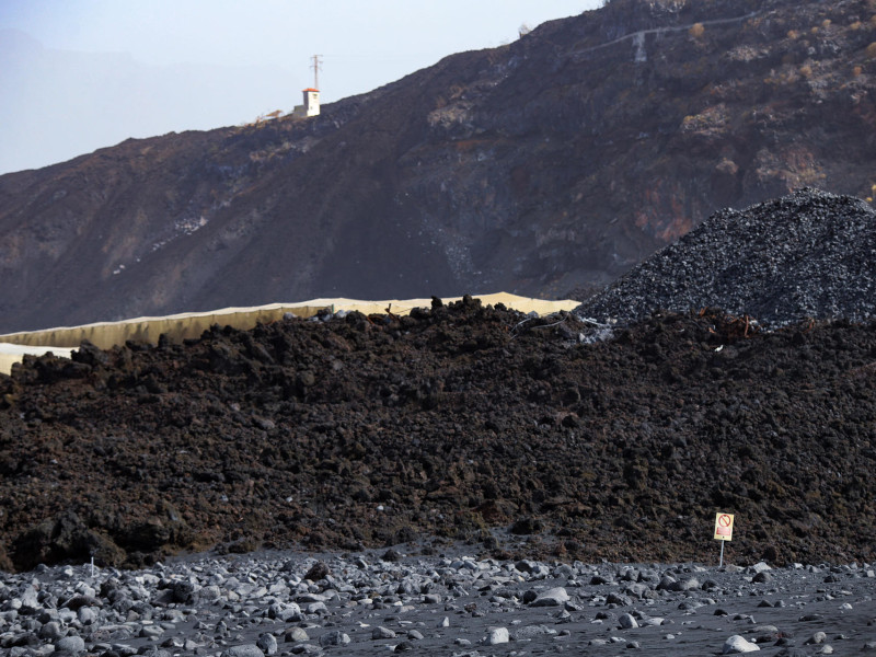 El volcán Tajogaite de La Palma