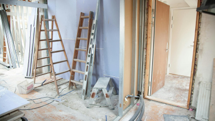 Trabajos en una vivienda