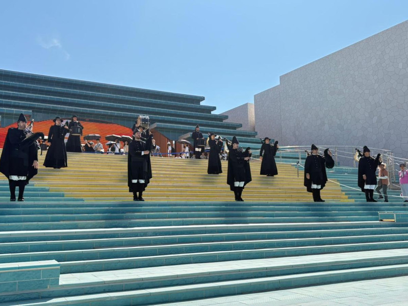 Gaiteiros en la Expo de Osaka 2025