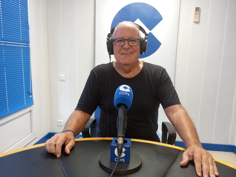 Luis Godínez, en el estudio de COPE