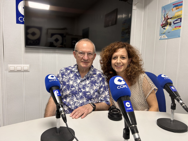 José Juan Prado y Amaya Torrón en Cope