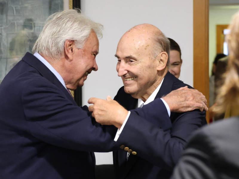 Felipe González y Miquel Roca