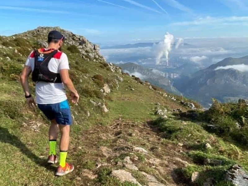 Participante en el Trail Desafío Reliquias-Perdonanza
