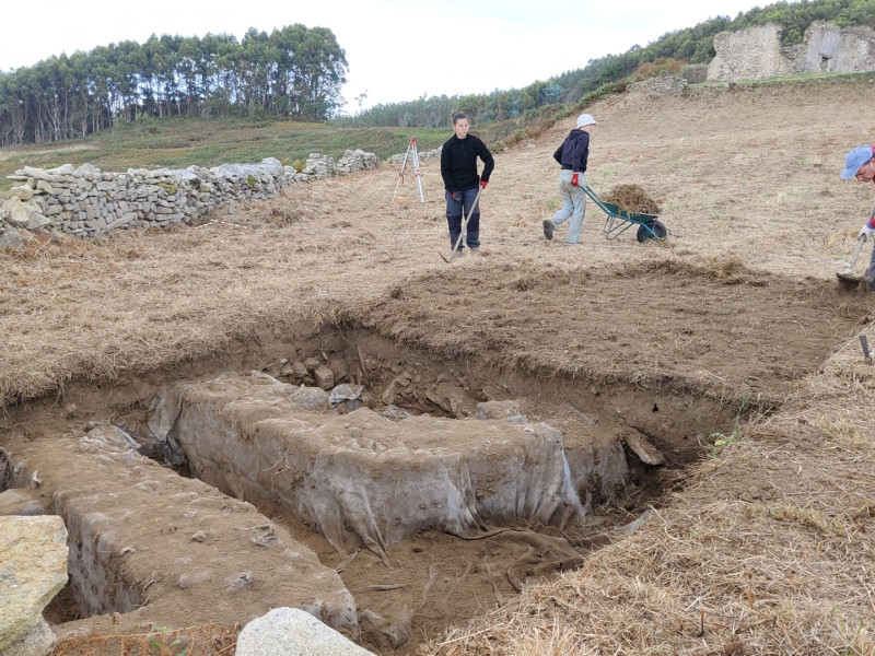 Excavación en San Tirso de Portocelo (Xove)