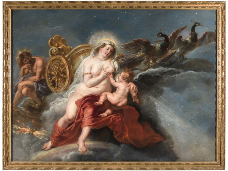 'El nacimiento de la Vía Láctea', de Rubens