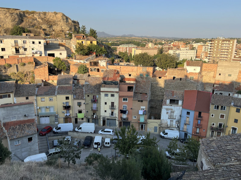 Una de les zones del centre històric de Balaguer.