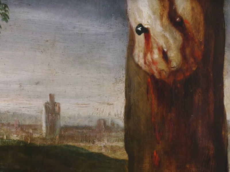 'Cristo en la Cruz', Pedro Pablo Rubens, 1613 (detalle)