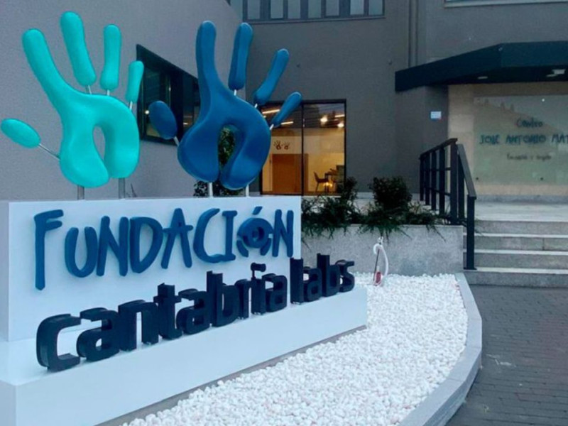 Entrada de la Fundación Cantabria Labs