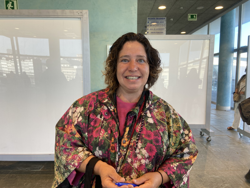 Silvia busca empleo como educadora infantil en A Coruña