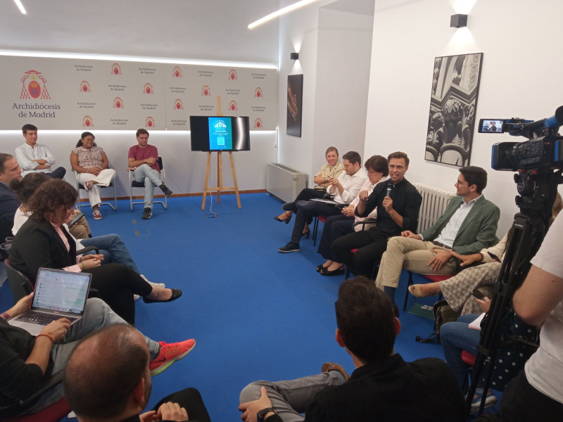 Presentación del' WOW FEST', de las tres diócesis de Madrid a los medios de comunicación,