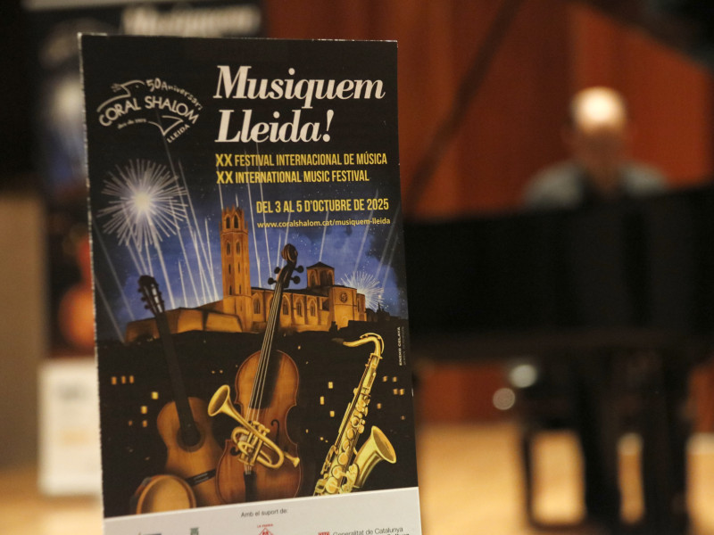 Cartell de la 20a edició del Musiquem Lleida