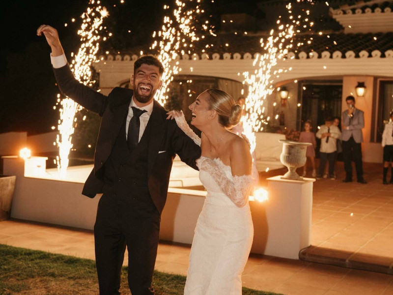 La boda tuvo de todo lo que de ellos se podía esperar.