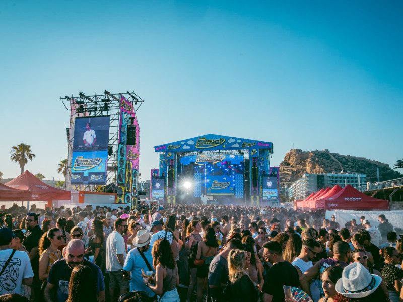 Festival celebrado en el recinto muelle Live