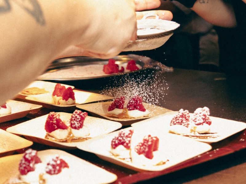 Muestra de postres de Casa Fiero