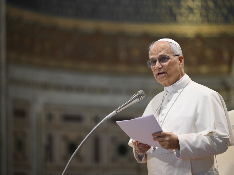 Rome (Italy), .- Pope Leon XIV (Papa, Italia, Roma) EFE/EPA/VATICAN MEDIA HANDOUT EDITORIAL USE ONLY/NO SALES/NO ARCHIVES