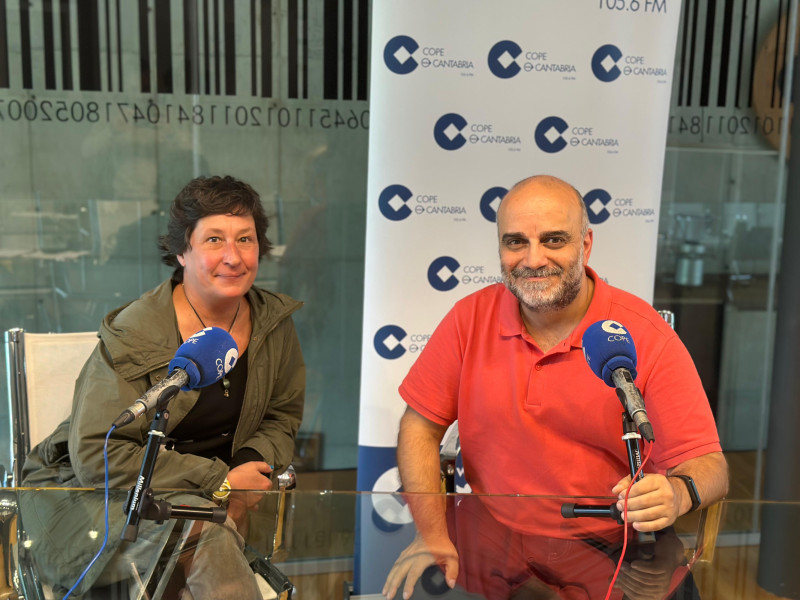 Gema Díaz, gerente del Grupo Calidad en Dependencia, junto a Jaime del Olmo