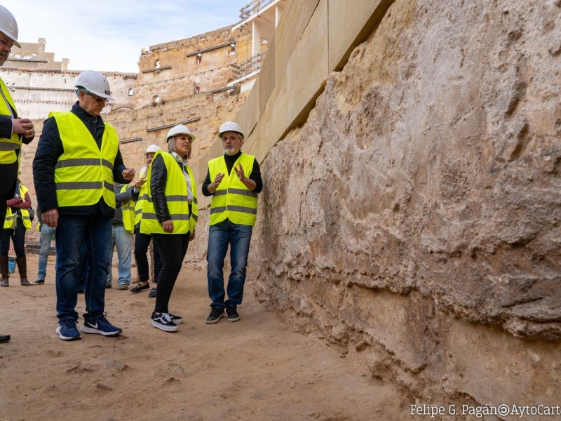 (Foto de ARCHIVO)Visita al Anfiteatro RomanoAYUNTAMIENTO DE CARTAGENA29/12/2023