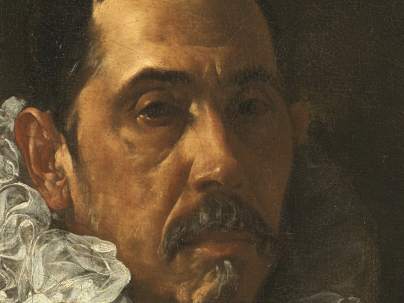 Francisco Pacheco retratado por Diego Rodríguez de Silva y Velázquez (1620)