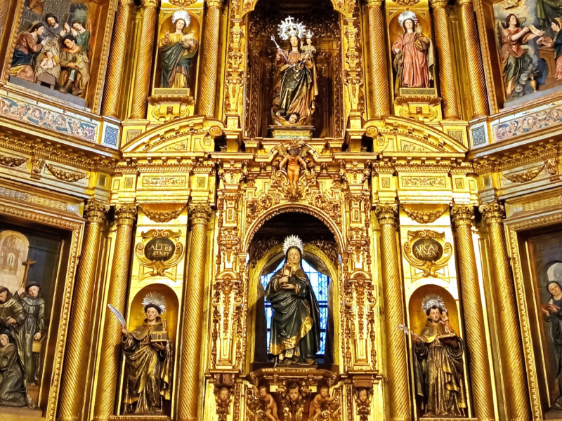 Retablo mayor de la iglesia conventual de Santa Clara, Sevilla